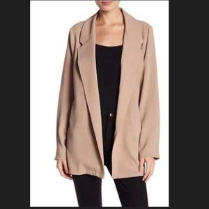Lush Crepe Blazer in Walnut